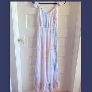 Japna tie dye maxi dress
